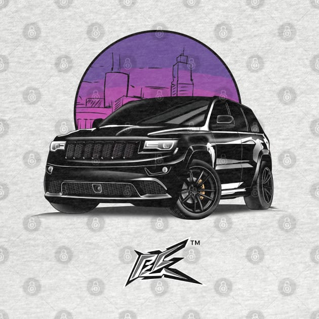 jeep cherokee srt8 black by naquash